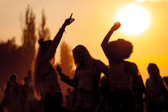 Party Sonne Neuer Strand